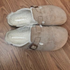 Womens Madden Girl Prance-F Slip-on Clogs. 10M Light Taupe.